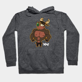 Green-Nosed Reindeer Hoodie